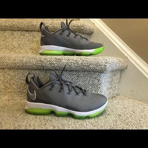 Nike Lebron 14 Low basketball shoes.